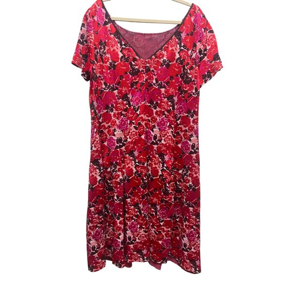 St John Collection Indian Rose Blister Jacquard Dress - Picture 8 of 9